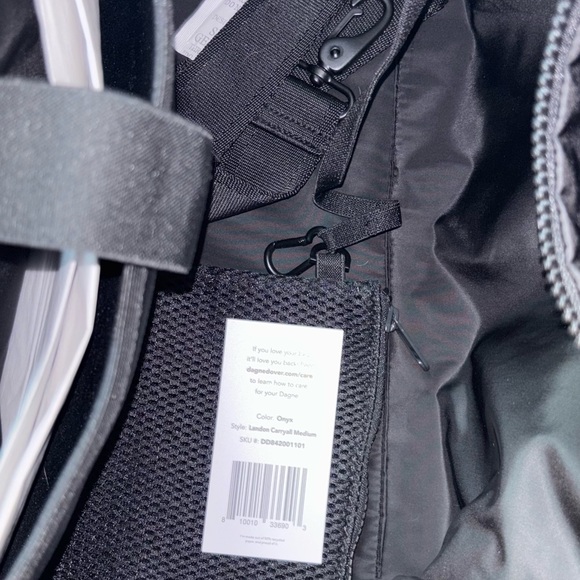 NWOT Dagne Dover Landon Medium Neoprene Carryall 🧳🖤 - Picture 4 of 5